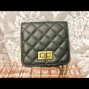 Pacsun Black Quilted Crossbody